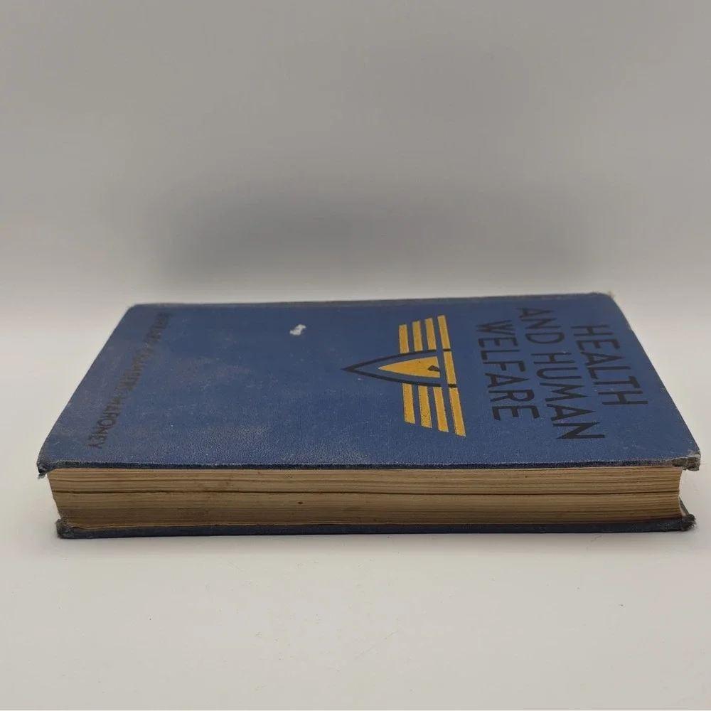 Lyons and Carnahan Health and Human Welfare 1931 HS Health Education Textbook